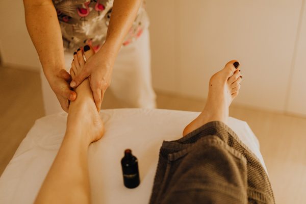 Traditional thai foot massage